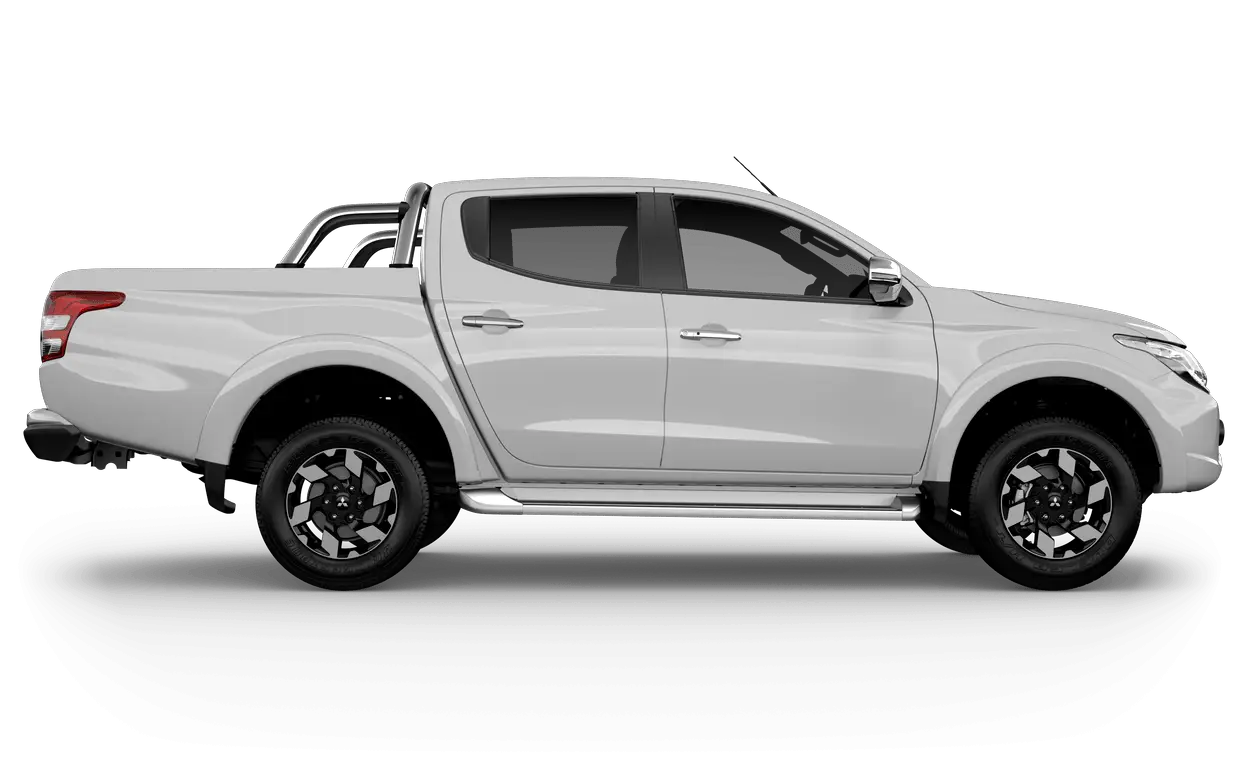 White Pickup Truck Design