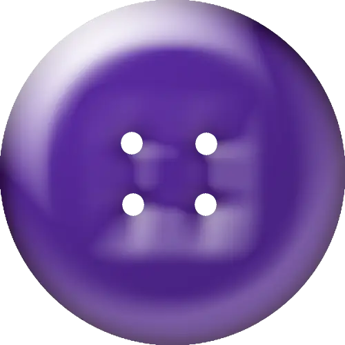 Purple Sewing Button