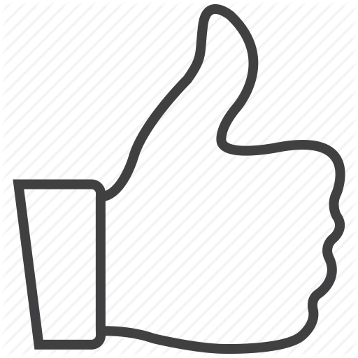 Thumbs Up Approval Icon