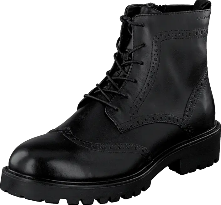 Stylish Black Leather Boot Design