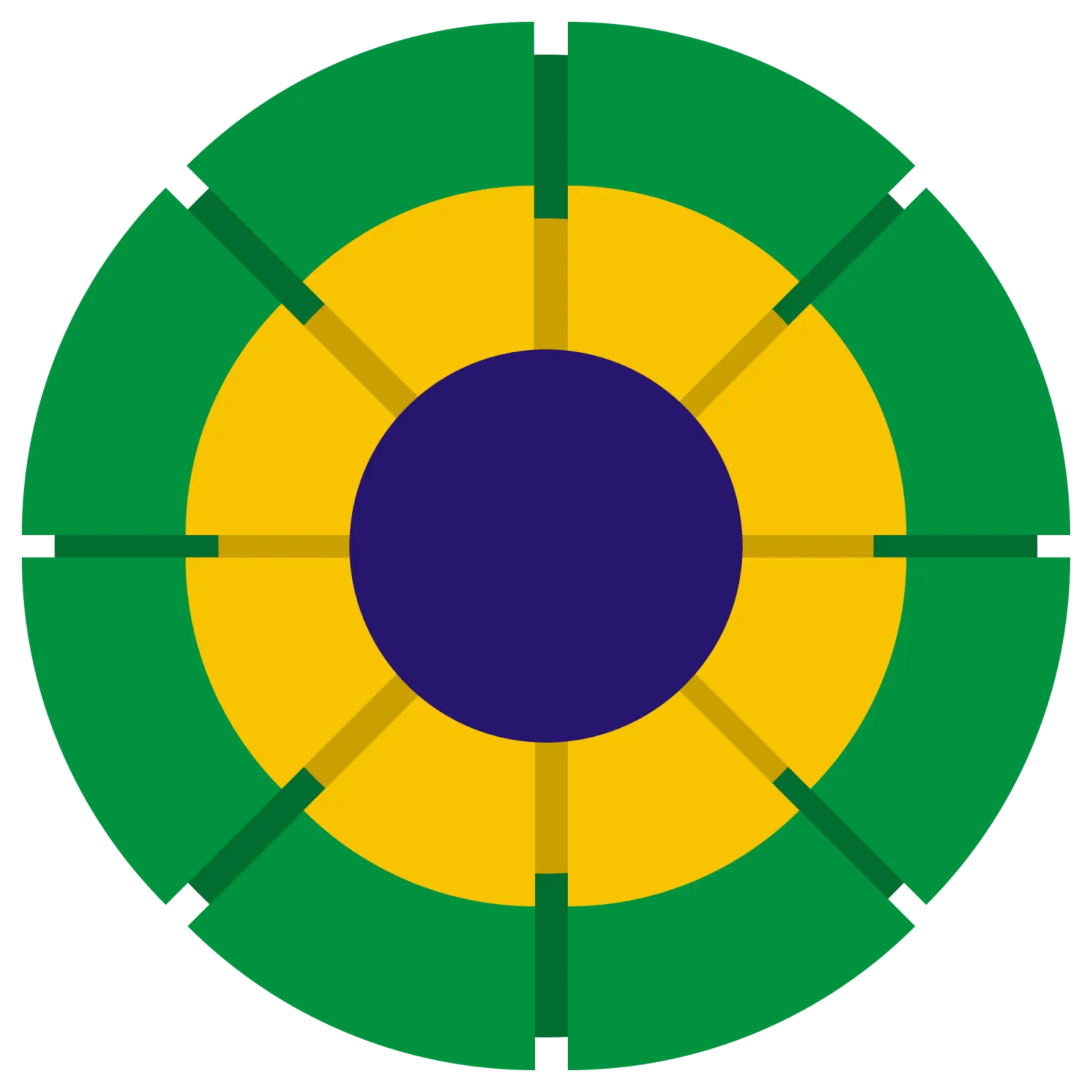 Abstract Colorful Circle Design
