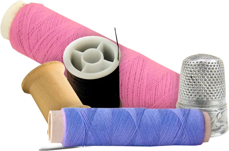 Colorful Sewing Supplies