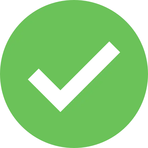 Green Checkmark Approval Symbol