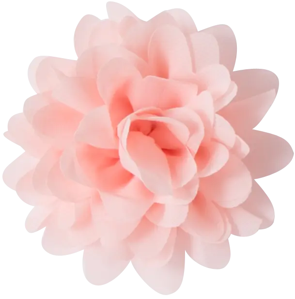 Pink Paper Flower for Decorative Use
