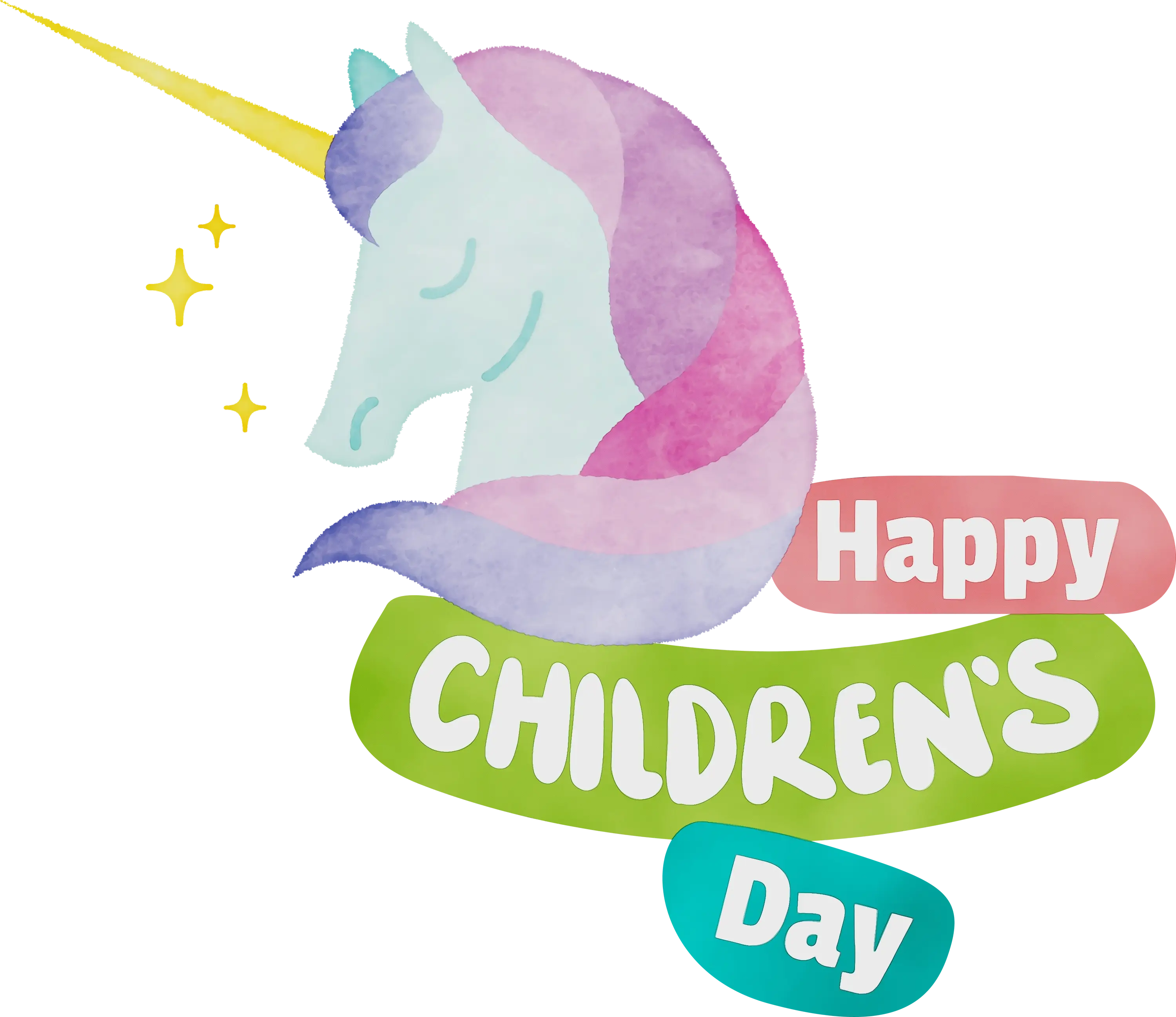 Happy Children&#039;s Day with Unicorn