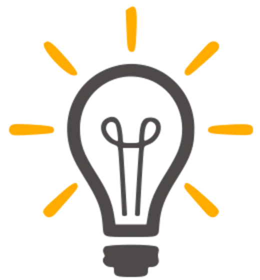 Bright Light Bulb Illustration