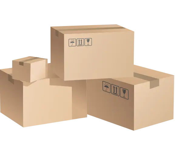 Cardboard Boxes for Storage and Shipping