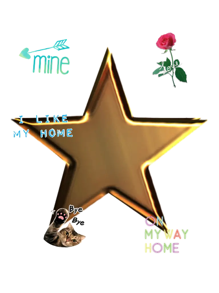 Gold Star Icon for Achievement