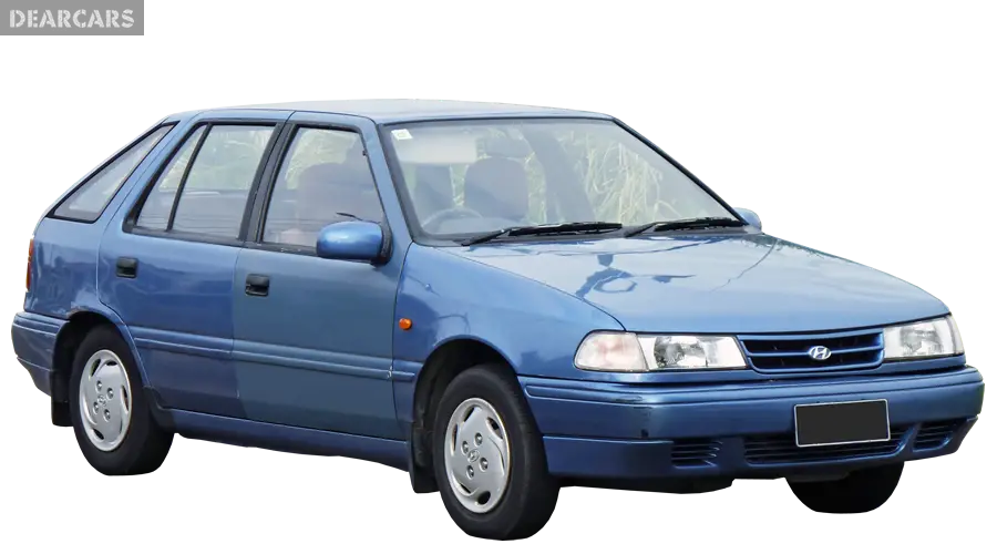Blue Compact Hatchback Car