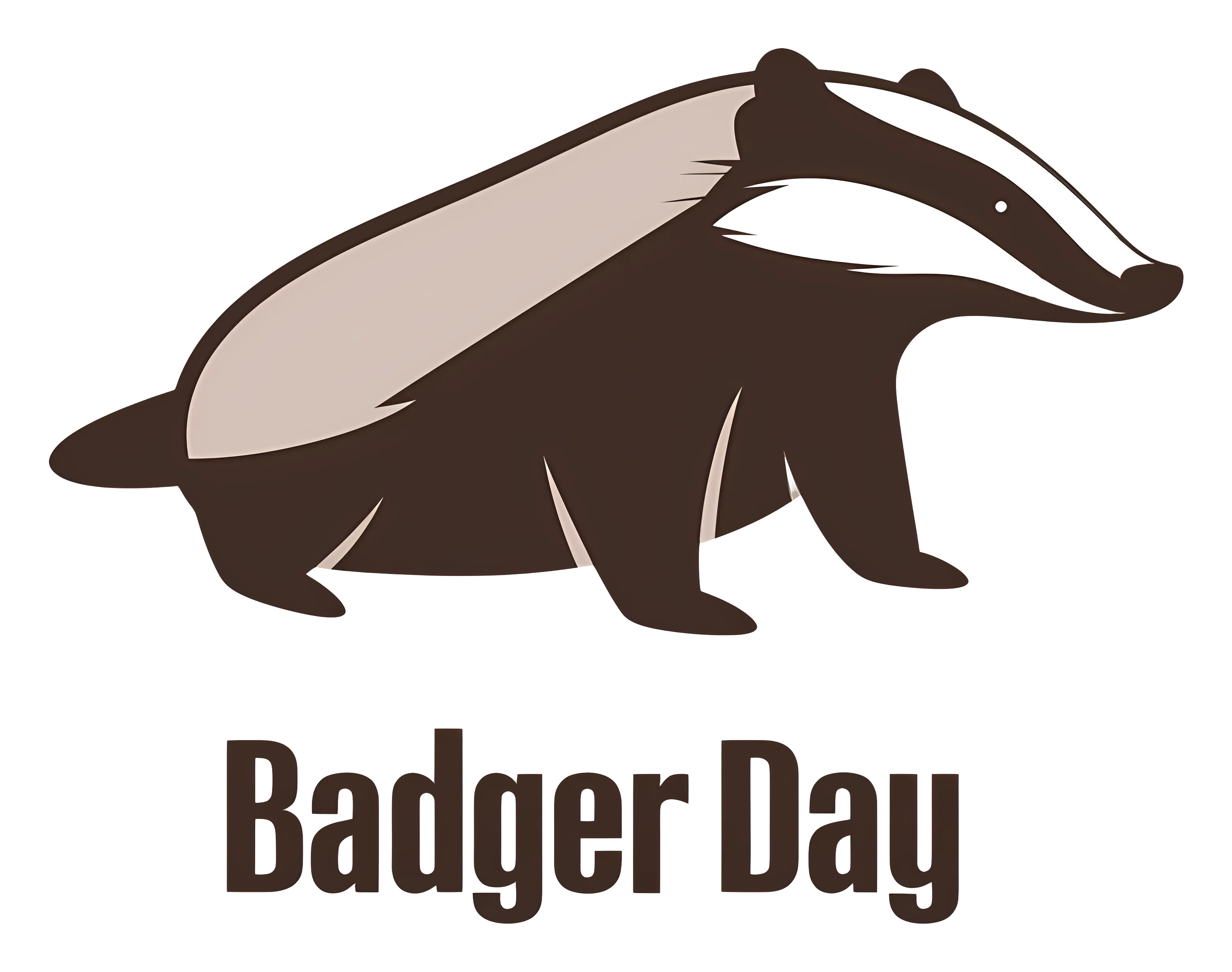Badger Day Celebration Logo