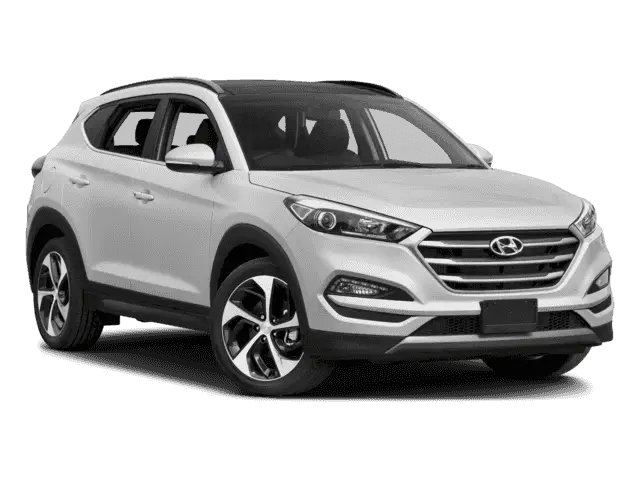 Silver Hyundai SUV - Premium Tucson Model