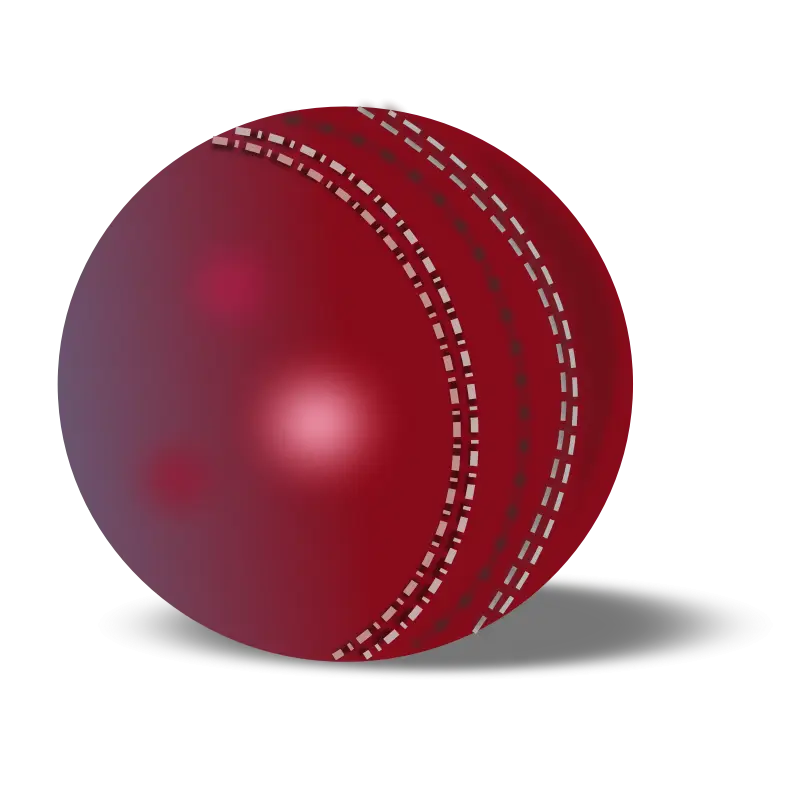 Red Cricket Ball for Outdoor Sports