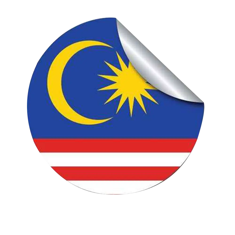 Malaysian Flag Sticker
