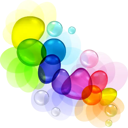 Colorful Abstract Bubbles