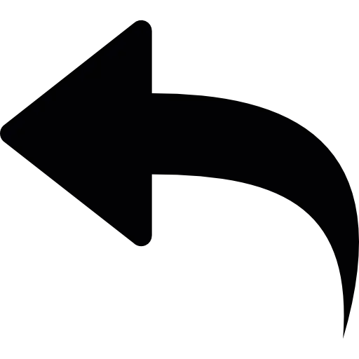 Curved Right Direction Arrow