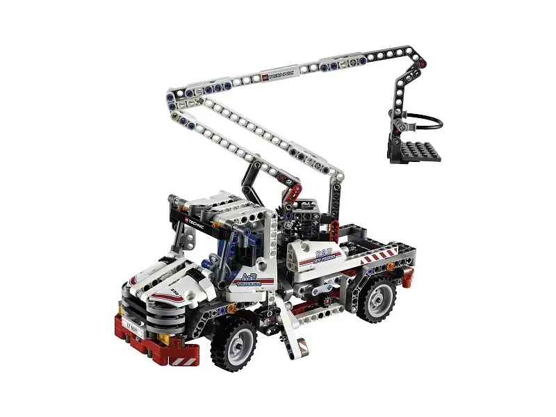 Toy Construction Vehicle with Crane