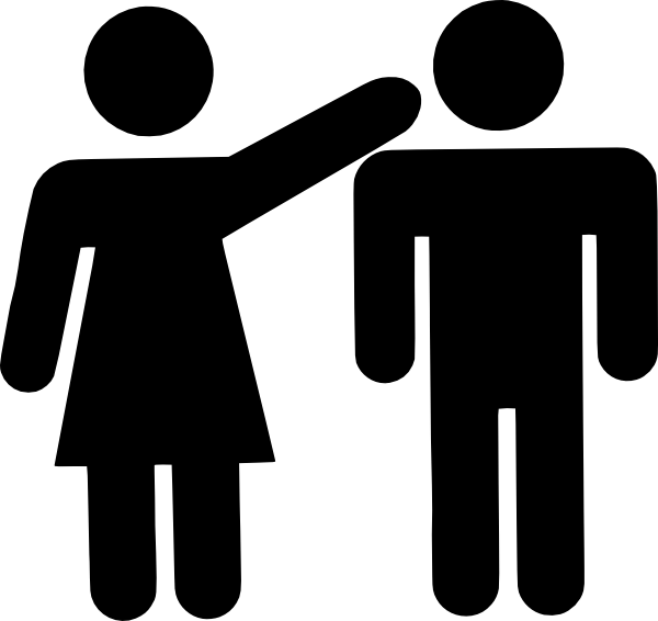 Human Stick Figures Interaction Icon