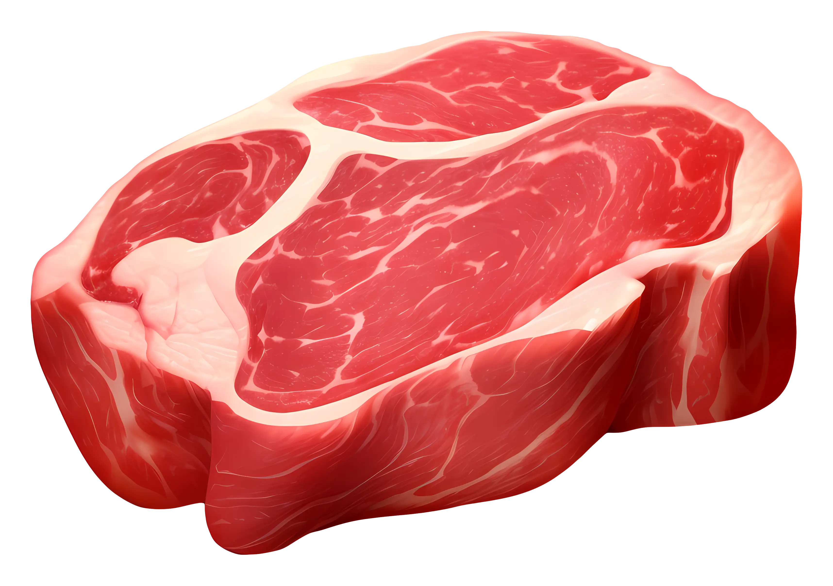 Raw Thick Steak Meat