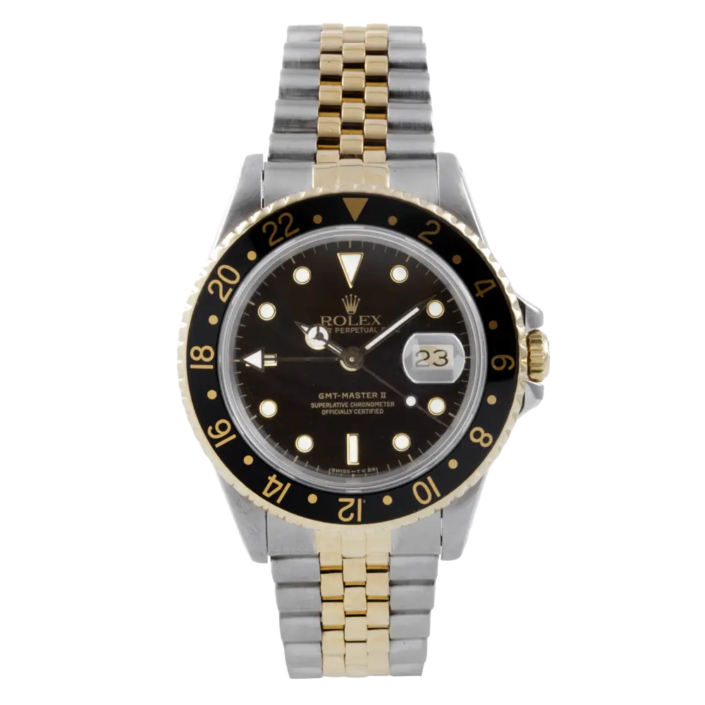 Elegant Two-Tone Luxury Watch