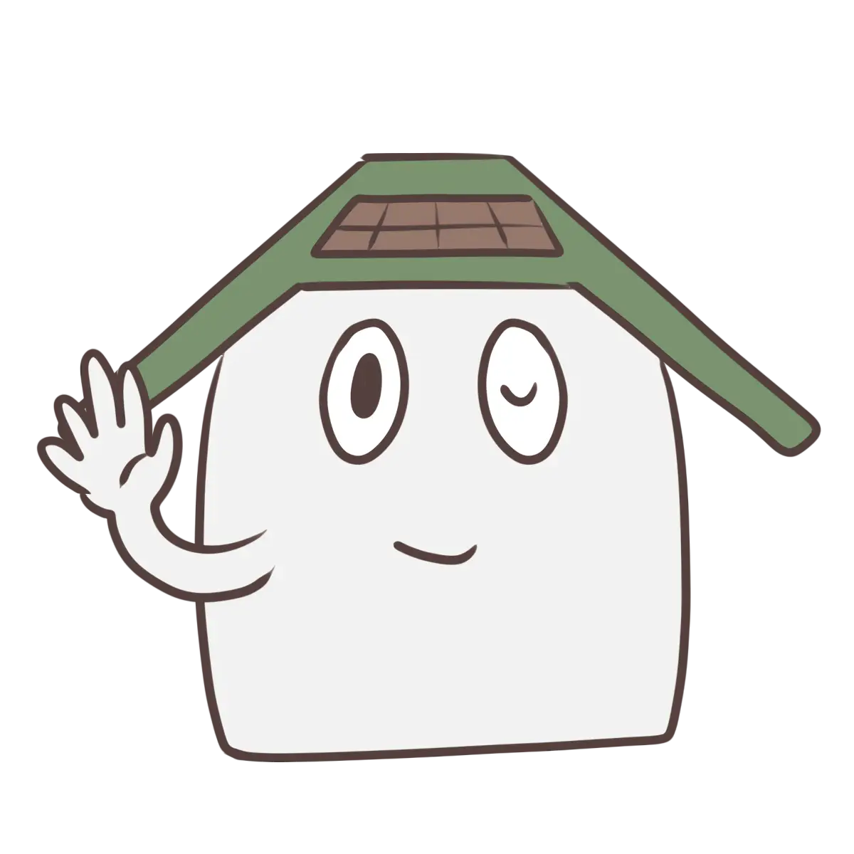 Winking house