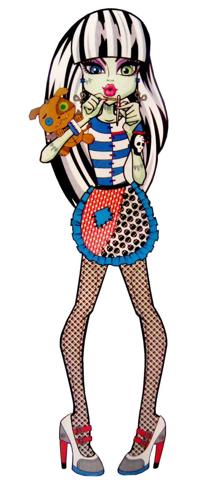 Monster High Character with Pet