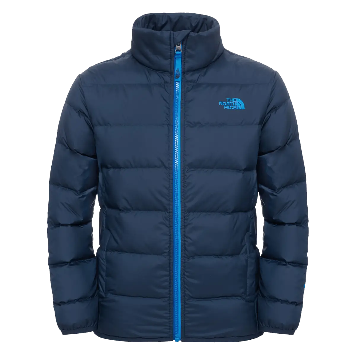 Blue Puff Jacket for Winter Warmth