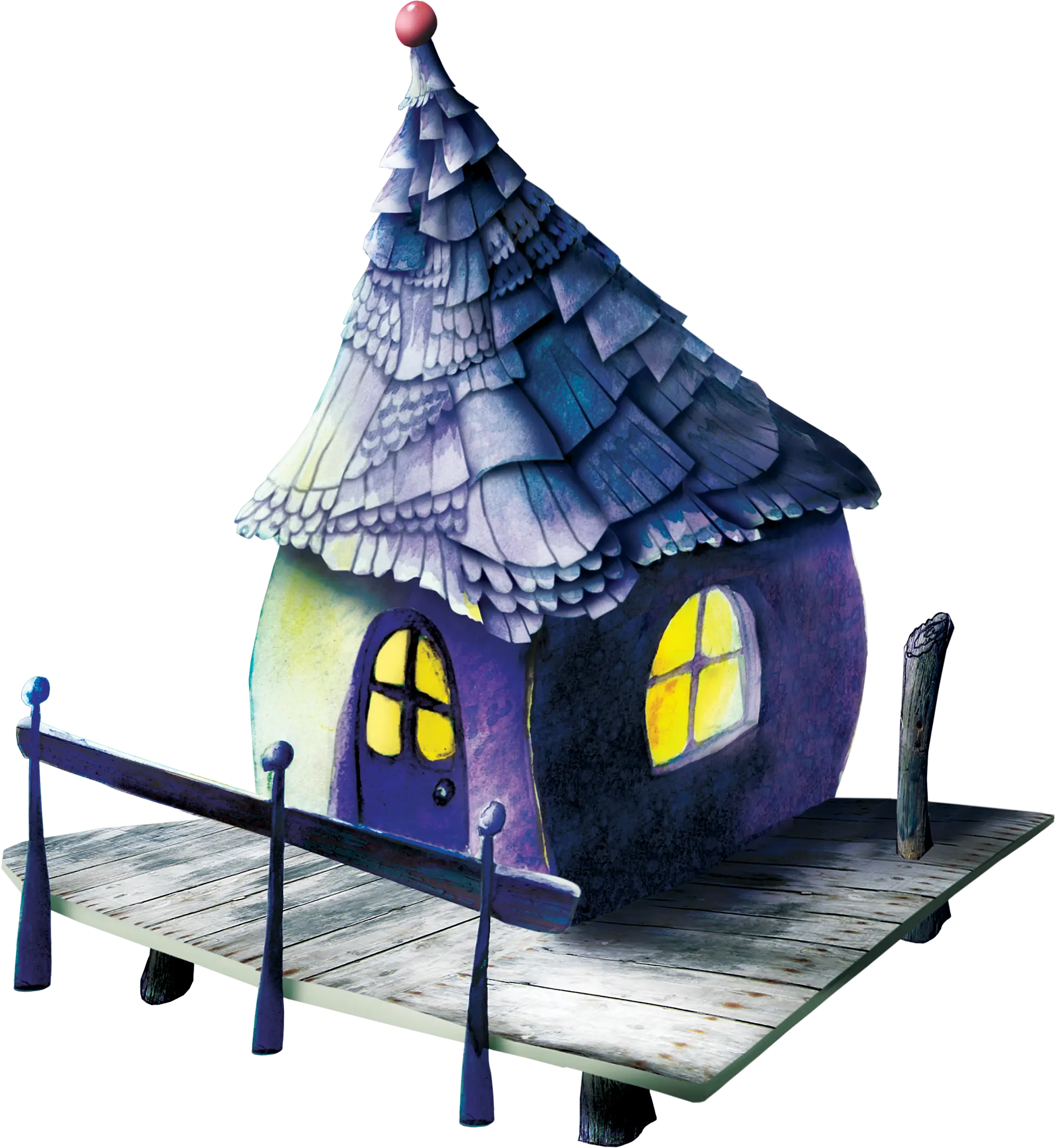 Small Cute Doodle House