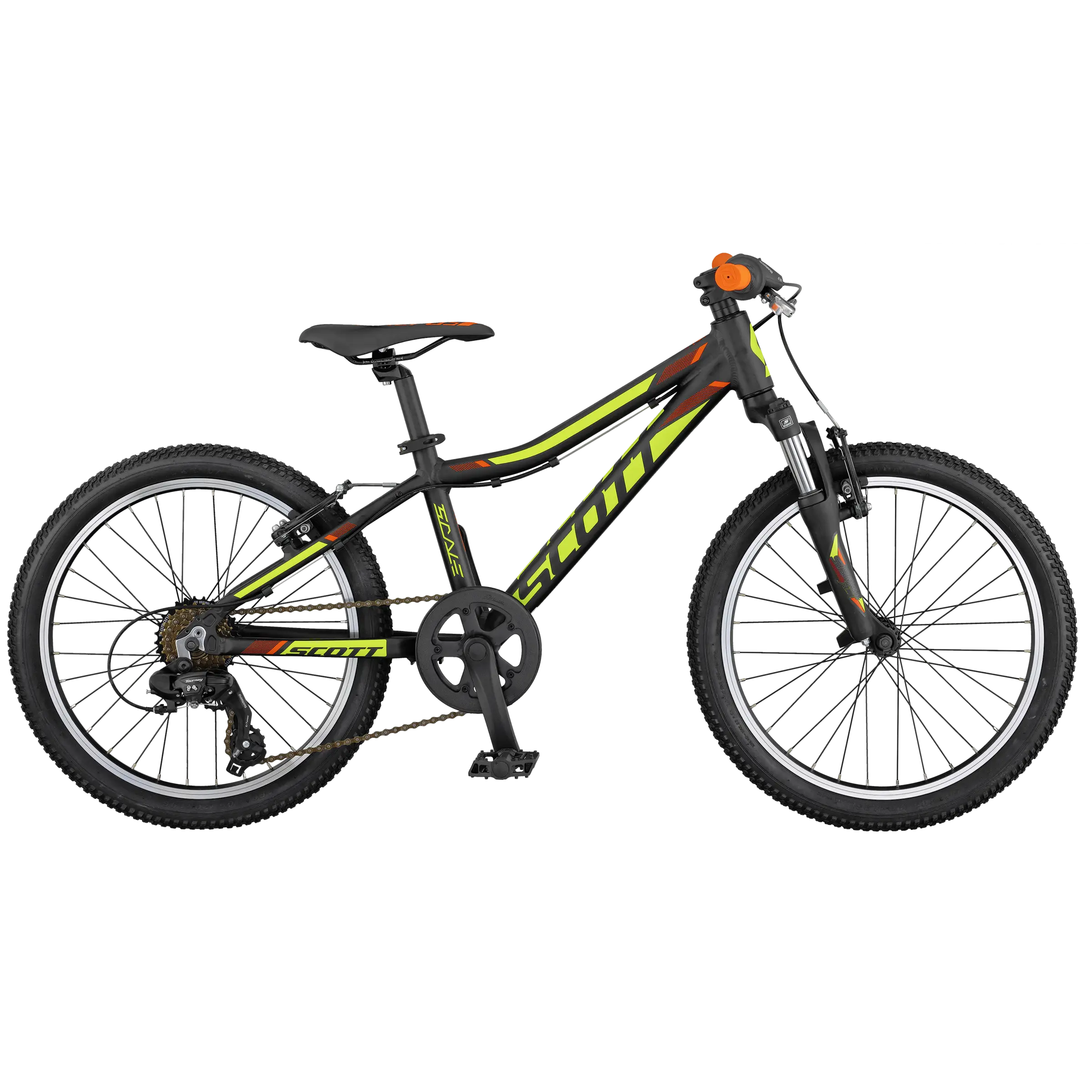 Stylish Black and Green Mountain Bike