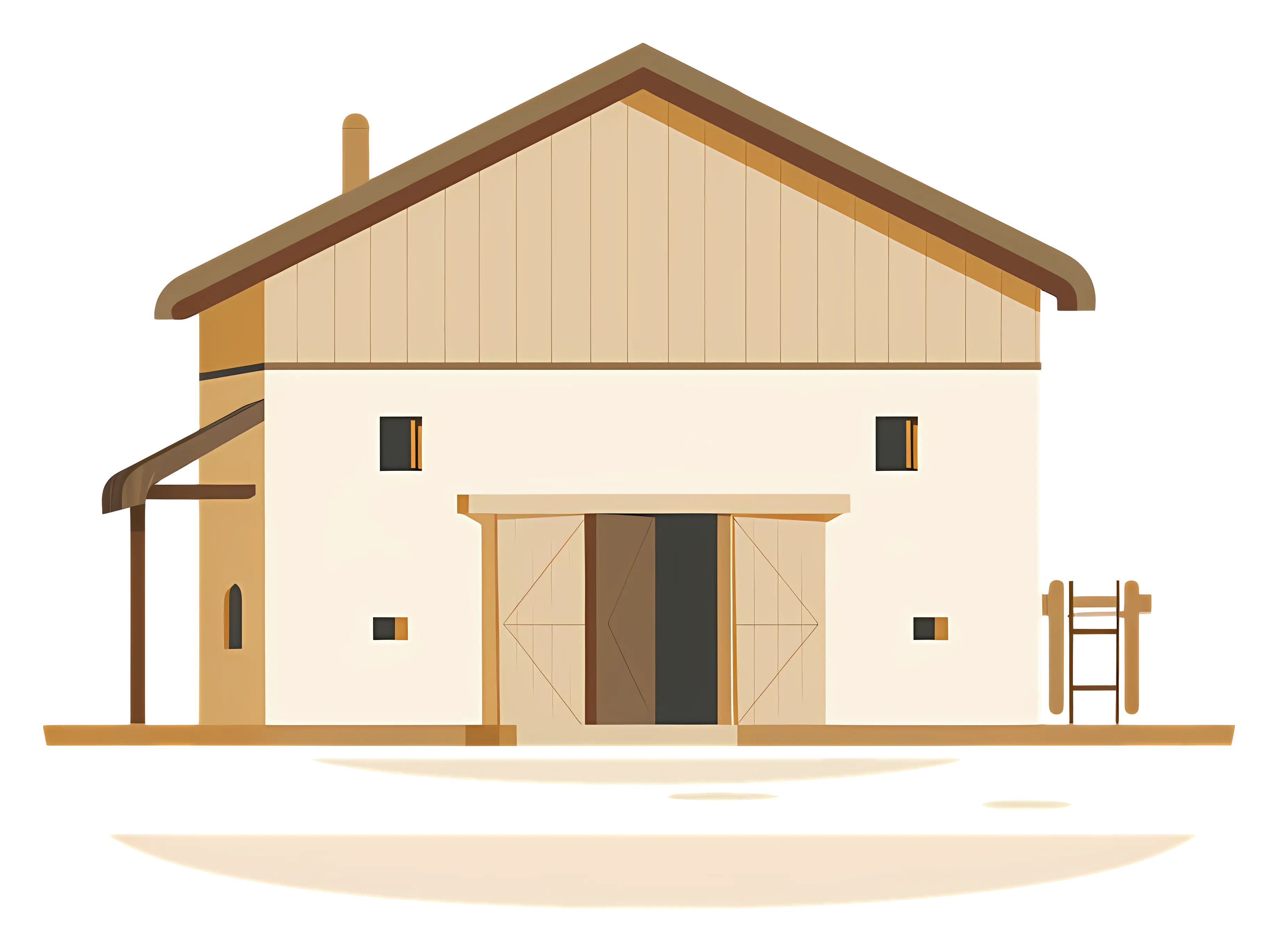 Simple Cartoon House