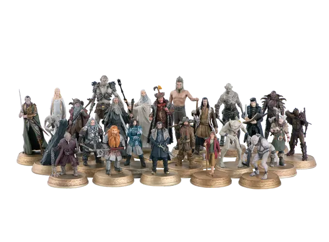 Collection of Miniature Figures