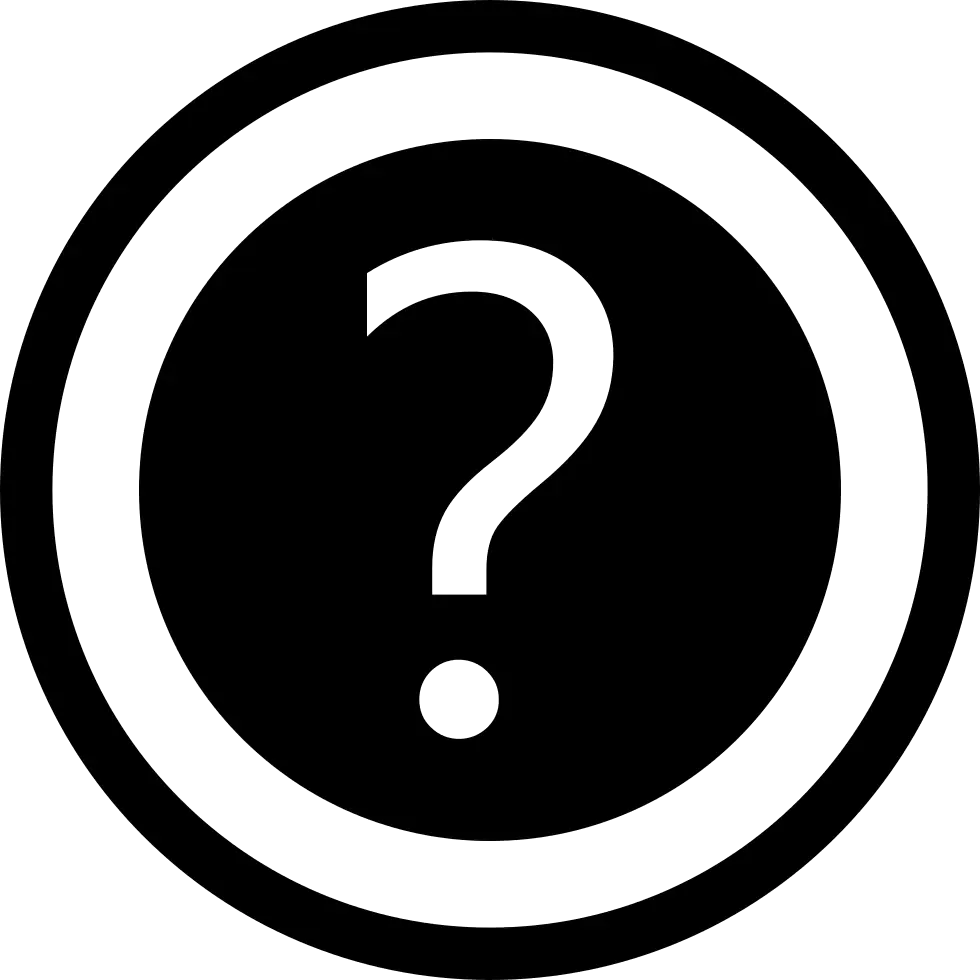 Question Mark Icon for Help and Information
