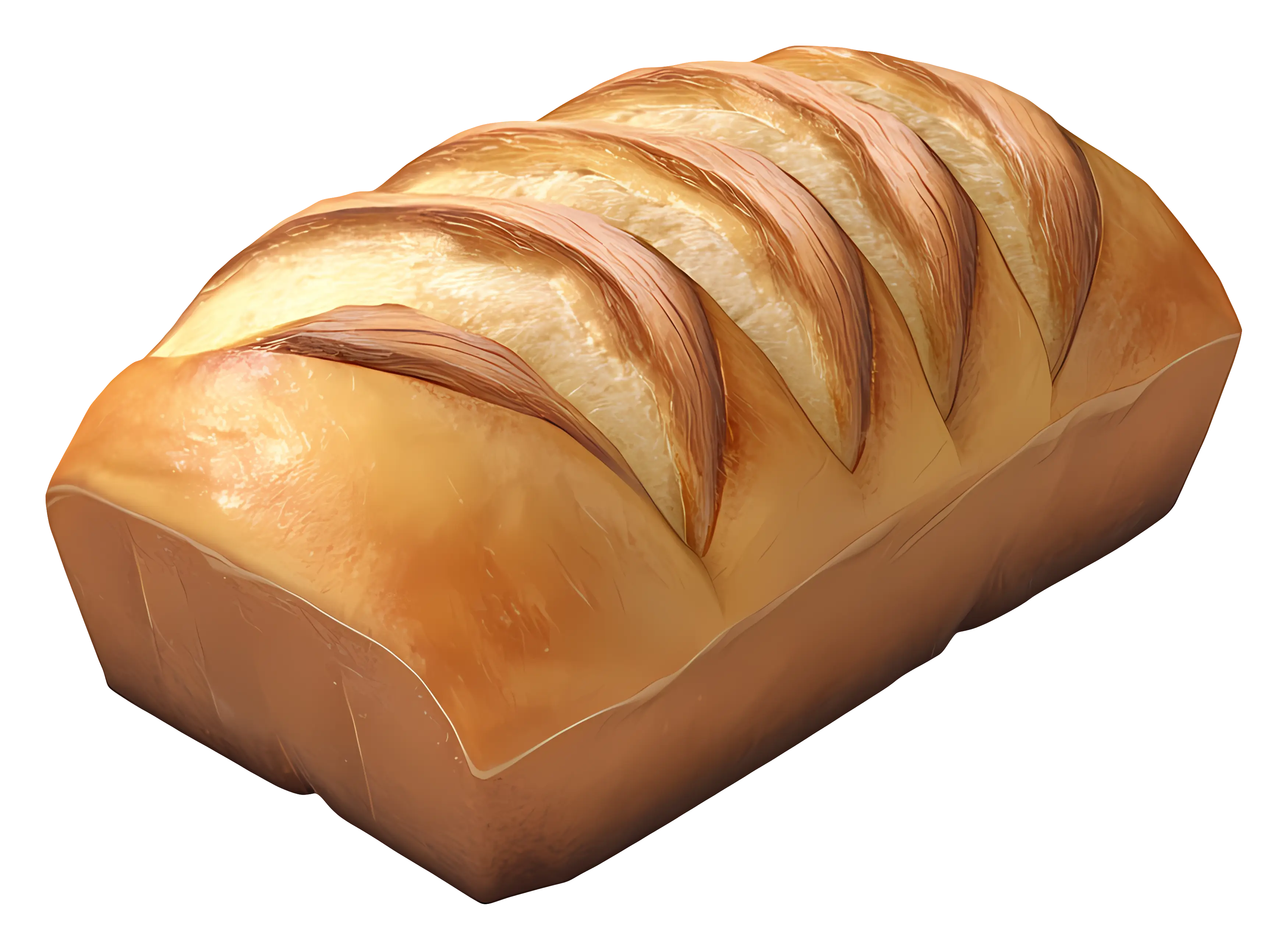 Freshly Baked Bread Loaf