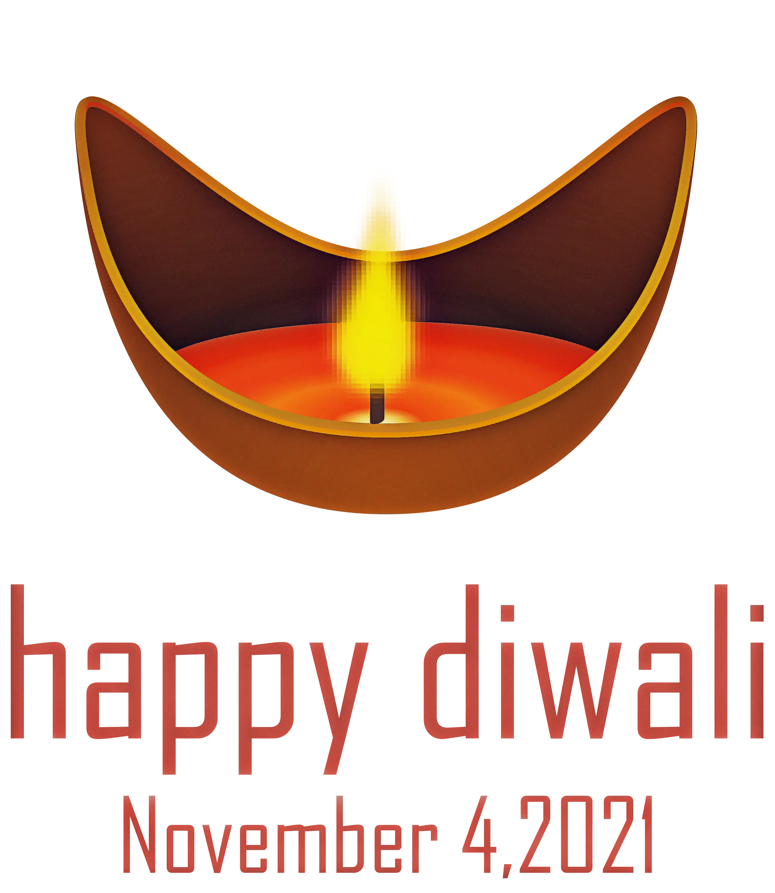 Diya Lamp for Happy Diwali Celebration