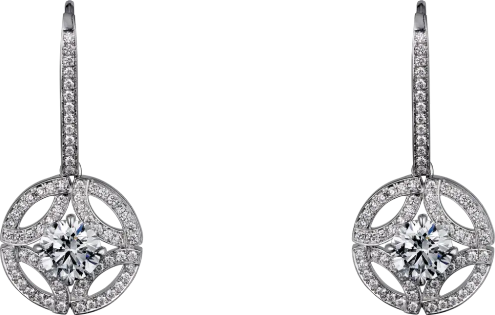 Elegant Diamond Earrings