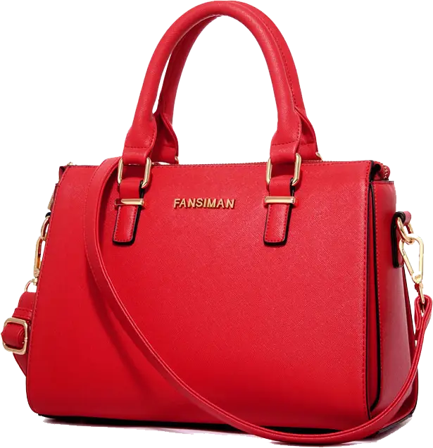 Chic Red Handbag