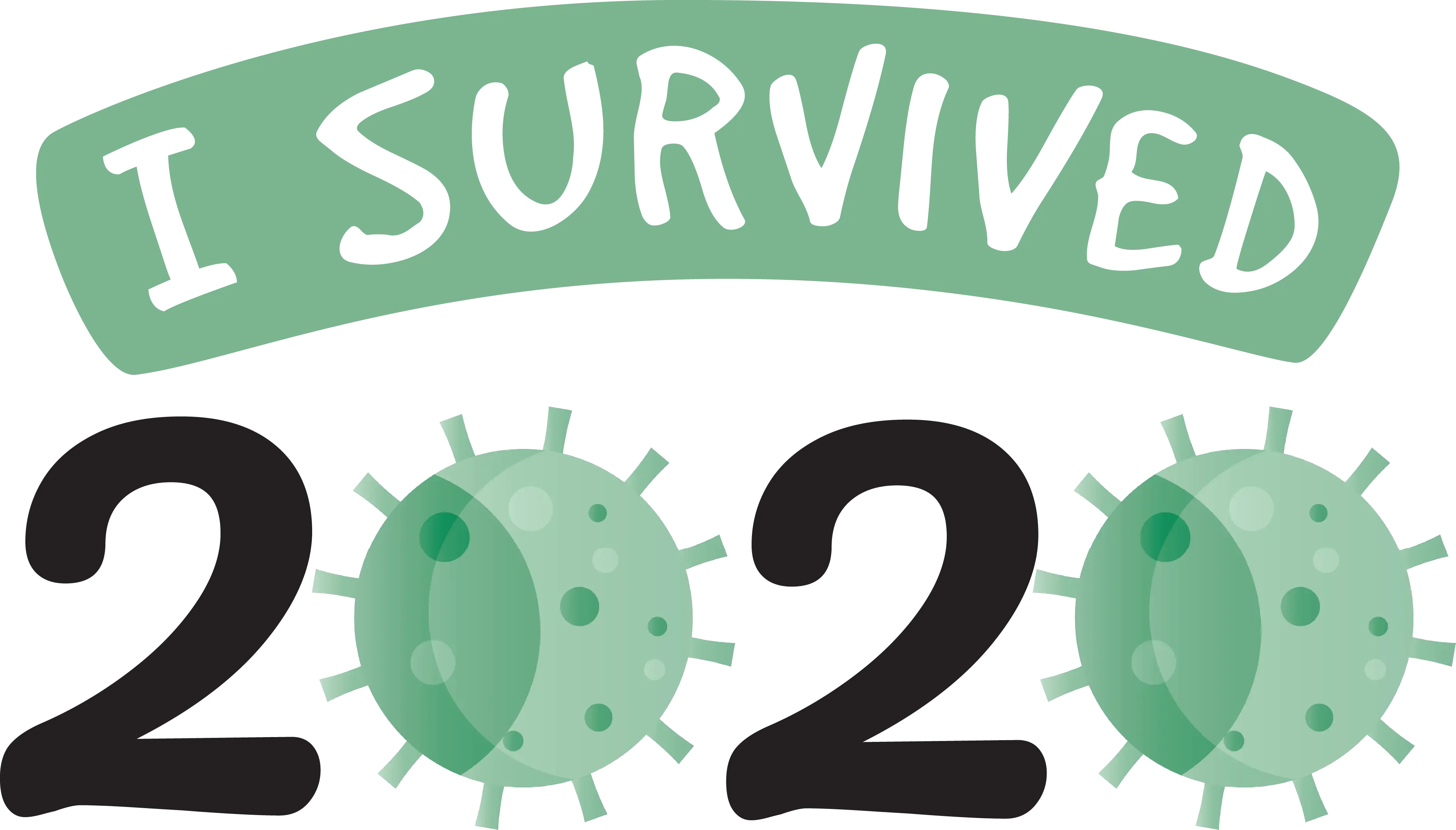 I Survived 2020 Pandemic Graphic