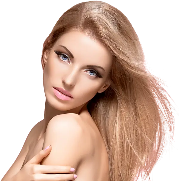 Blonde Woman Portrait