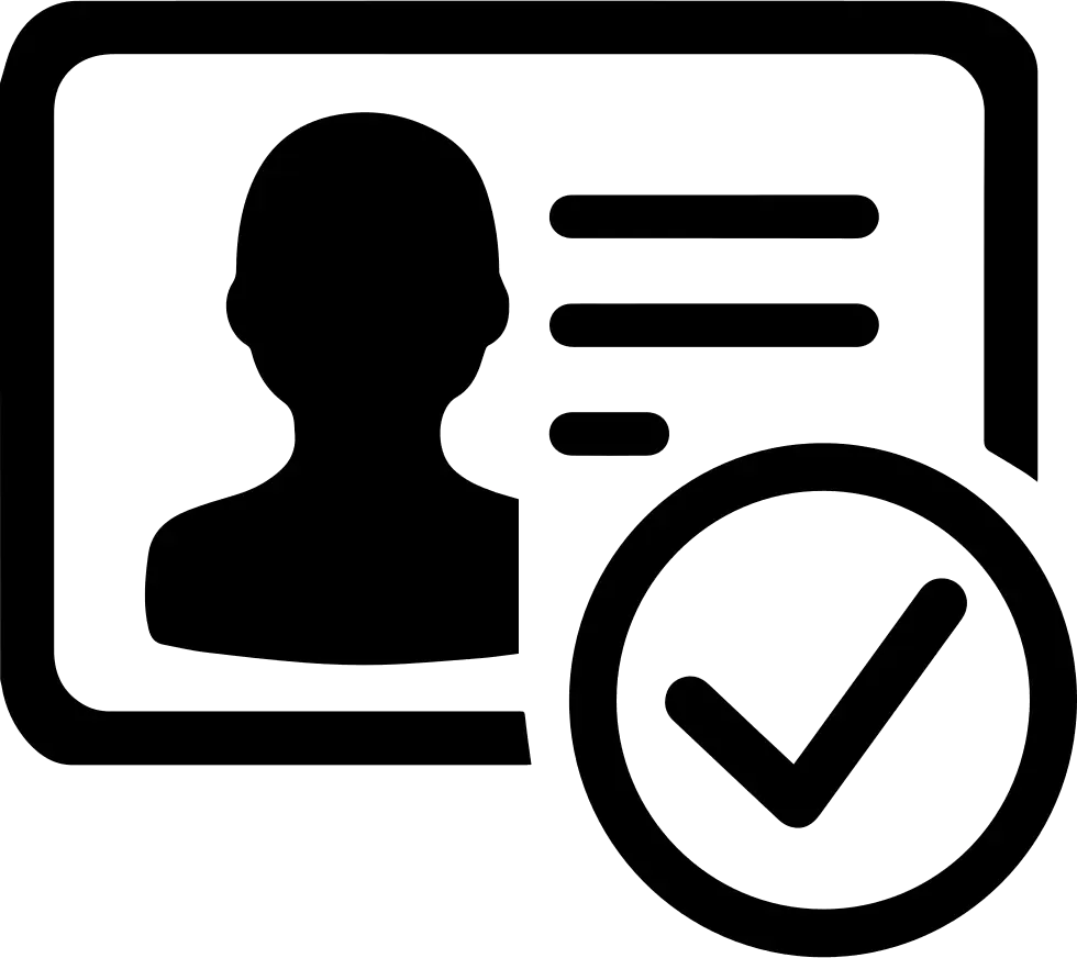 ID Card Verification Icon