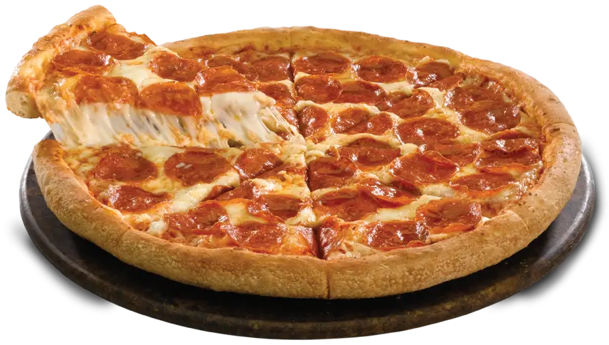 Pepperoni Pizza with Golden Crust