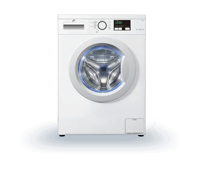Modern White Washing Machine for Efficient Laundry