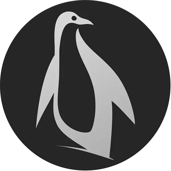Stylized Penguin Logo