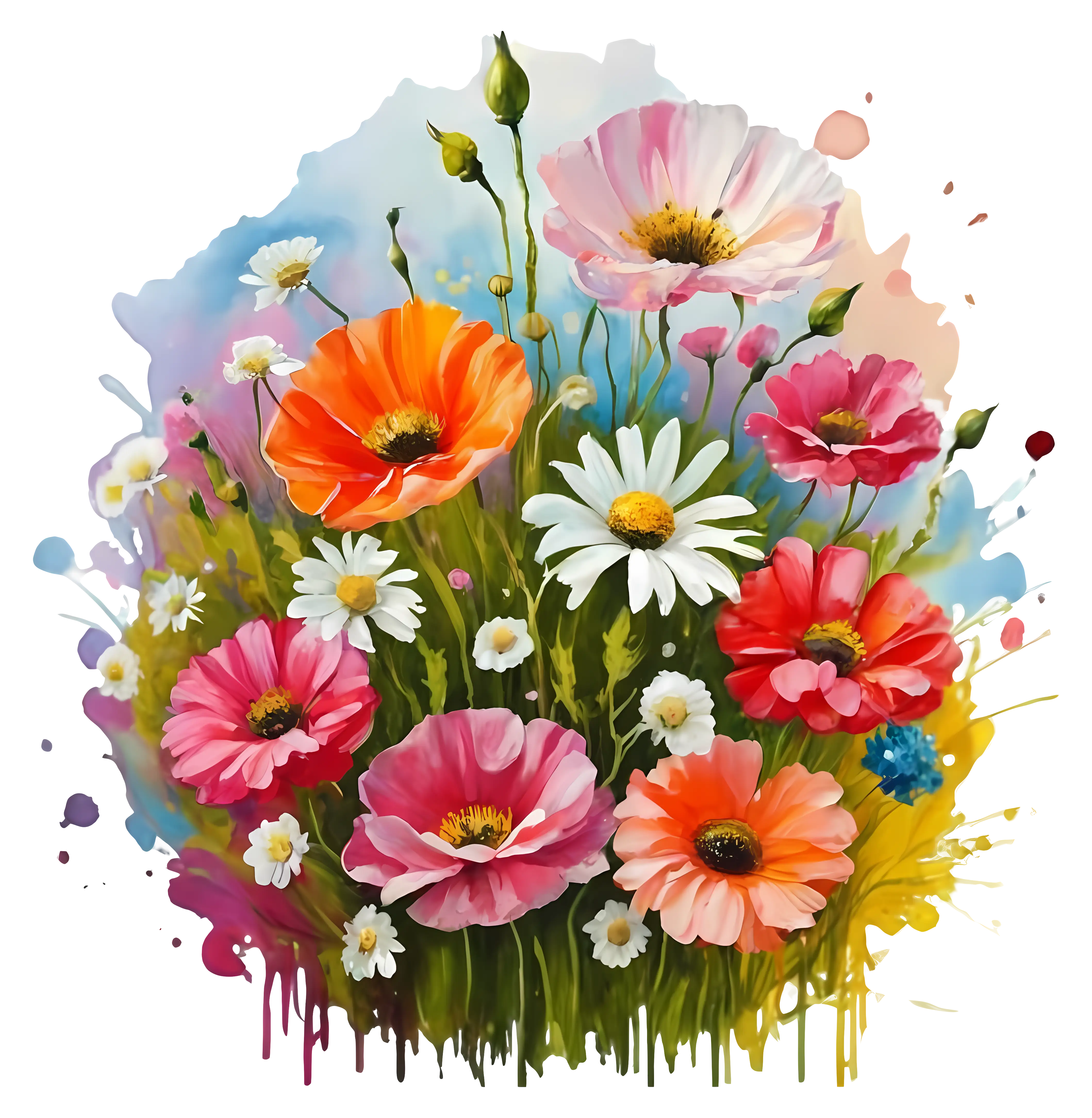 Colorful Flower Bouquet