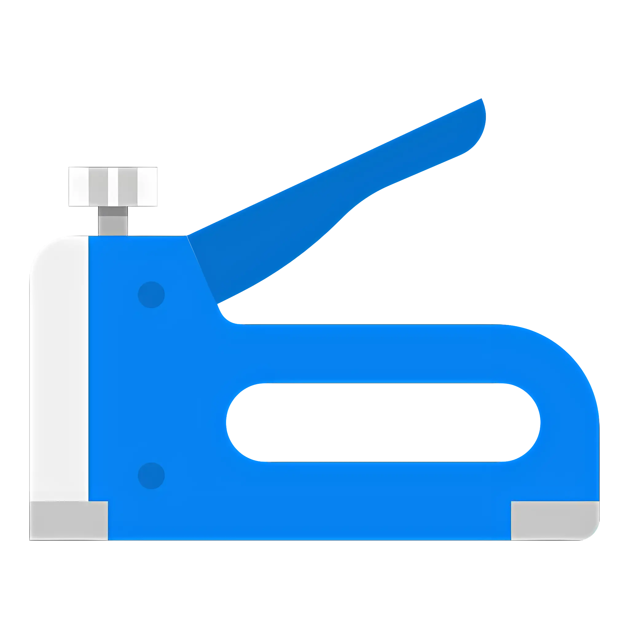 Blue Staple Gun for Heavy Duty Use