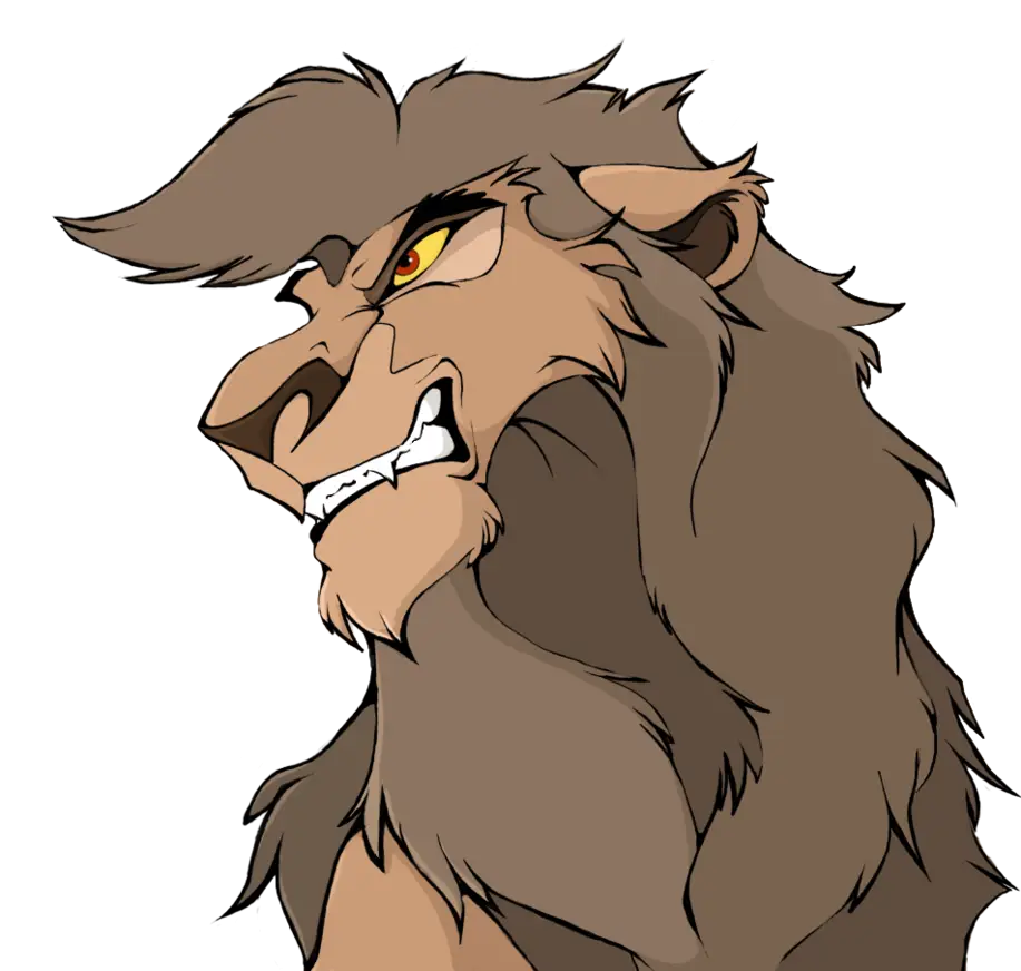 Fierce Lion Illustration