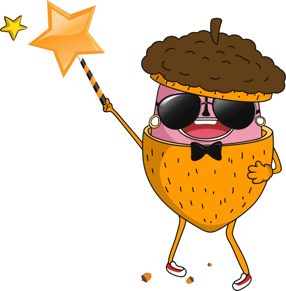 Magic Acorn Character