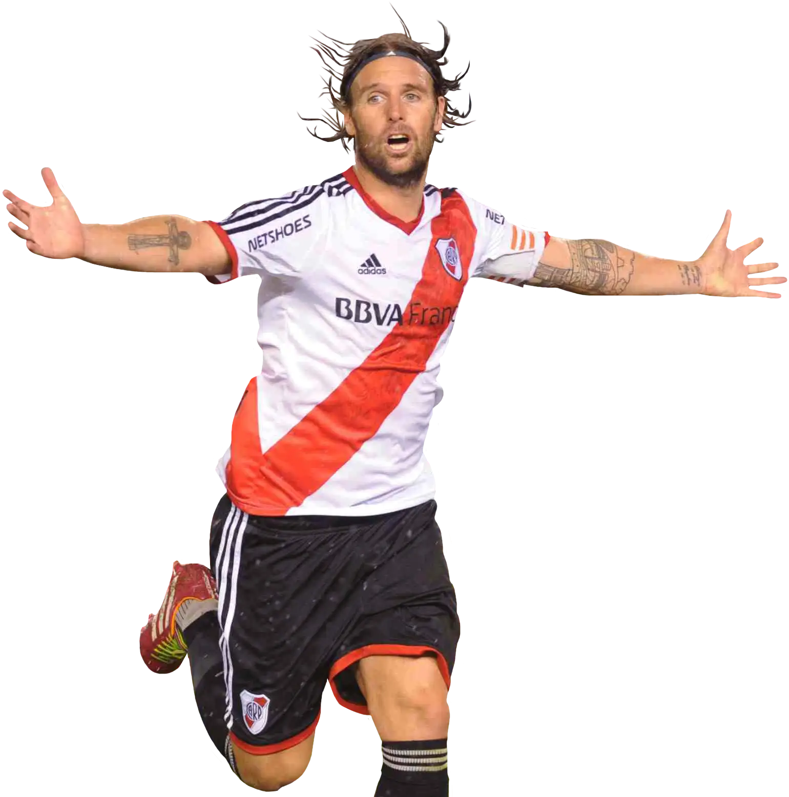 Soccer Player Celebrating Goal