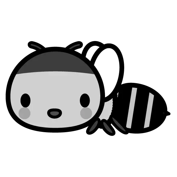 Cute Cartoon Bee