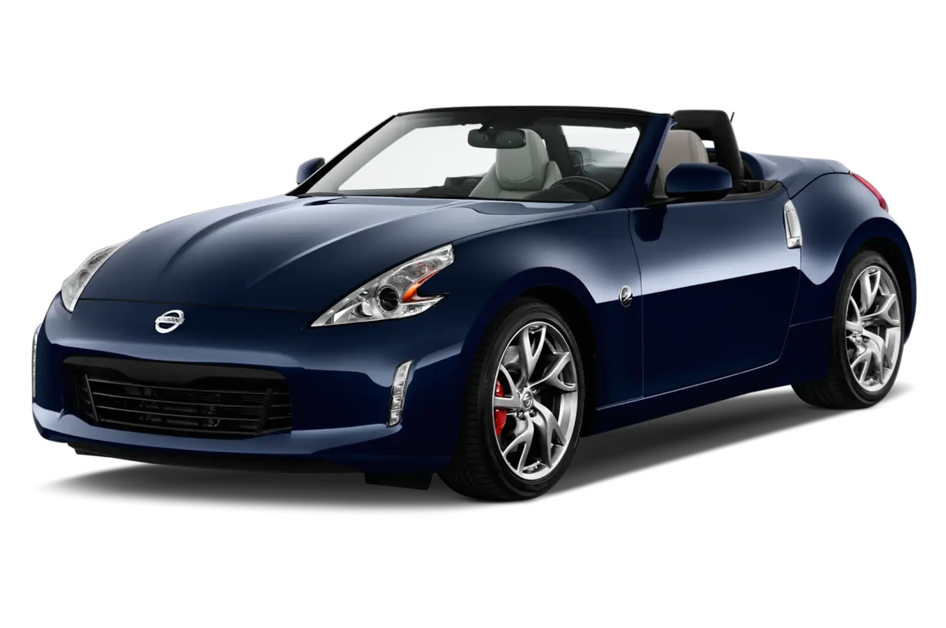 Blue Convertible Sports Car Design