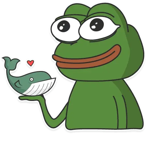 Pepe the Frog with Whale