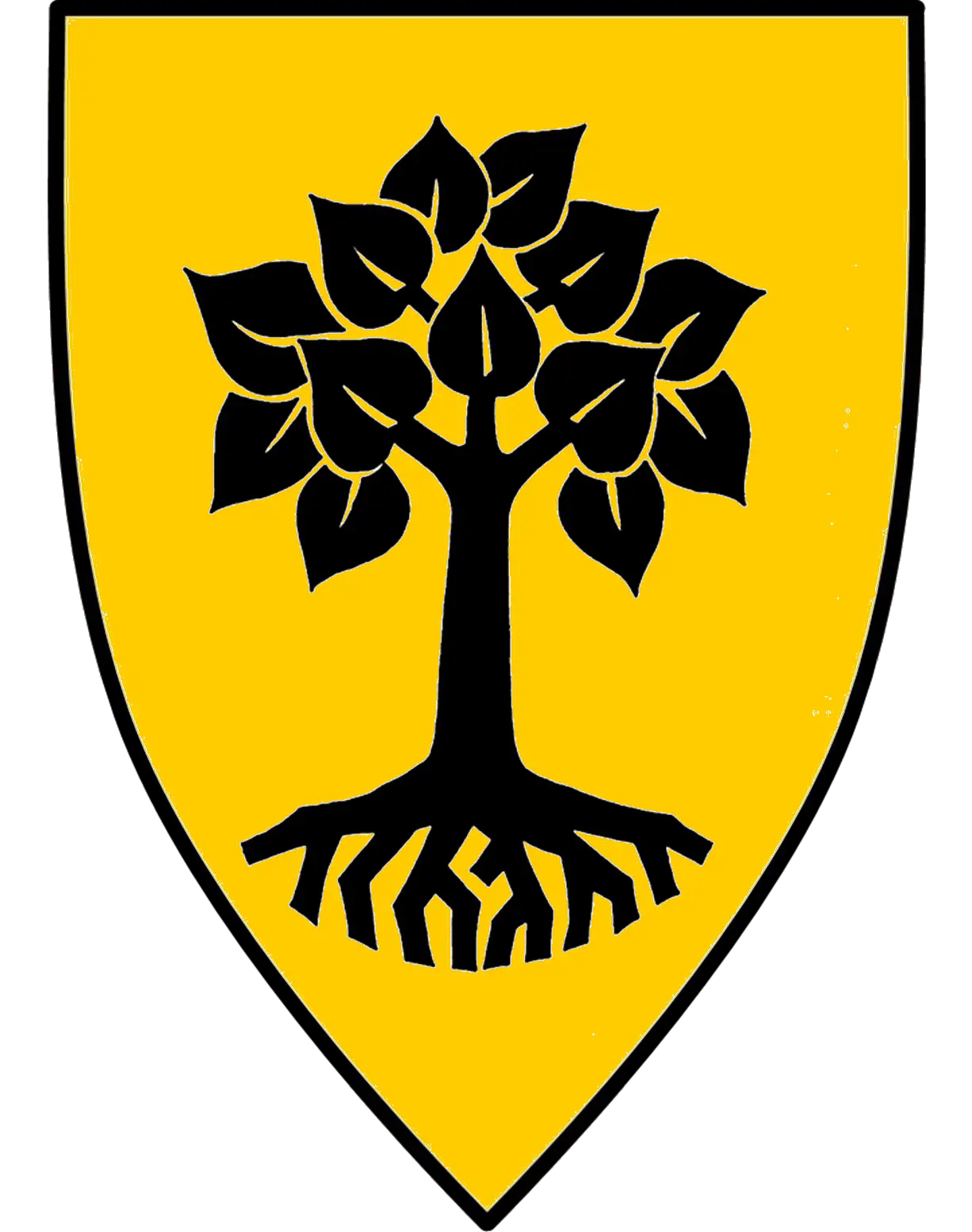 Tree Emblem on Shield